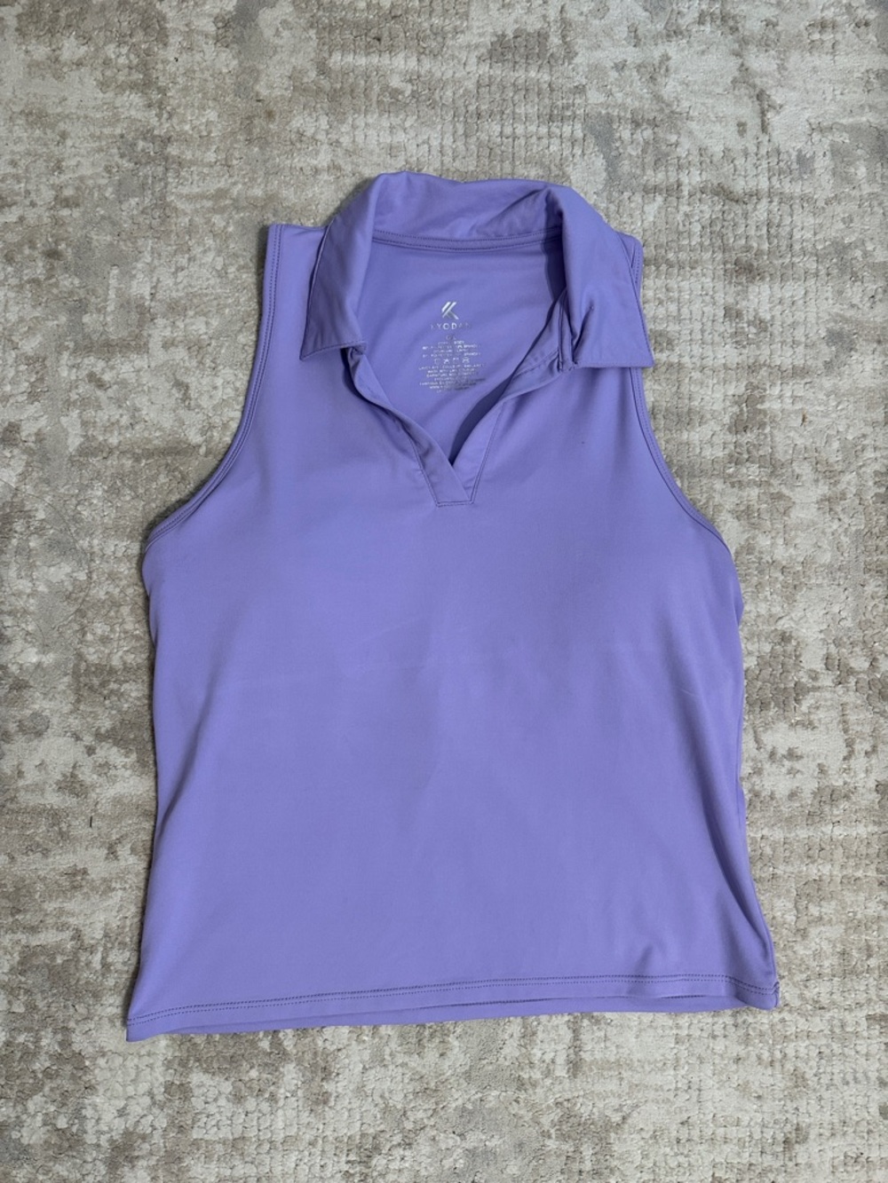 Kyodan Sleeveless Collared Performance Top
